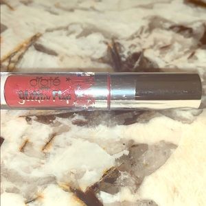 Never before used glitter flip lipstick